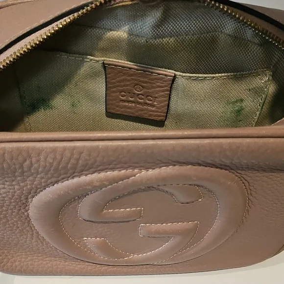 Gucci Blush Pink Soho Disco Leather Crossbody with Tassel - Picture 3 of 9